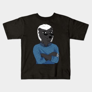 Cool Badger Kids T-Shirt